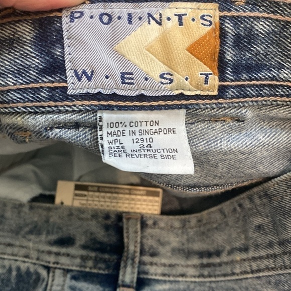 NWT Points West Mens Light Acid Wash Jeans | size 38 - Picture 12 of 13